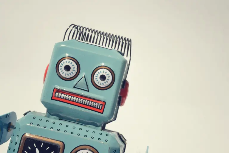Account Balance Check In YES Bank Via YES Robot A clock-faced robot means account balance check in yes bank via yes robot