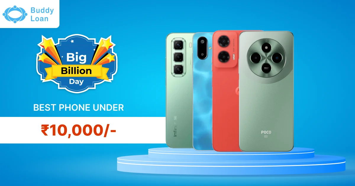 Best smartPhones under 10000 in Flipkart BBD sale 2025