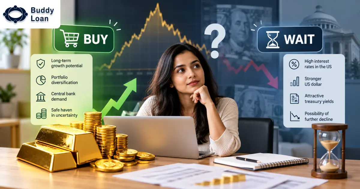 Buy gold or wait after price drop in sep 2026