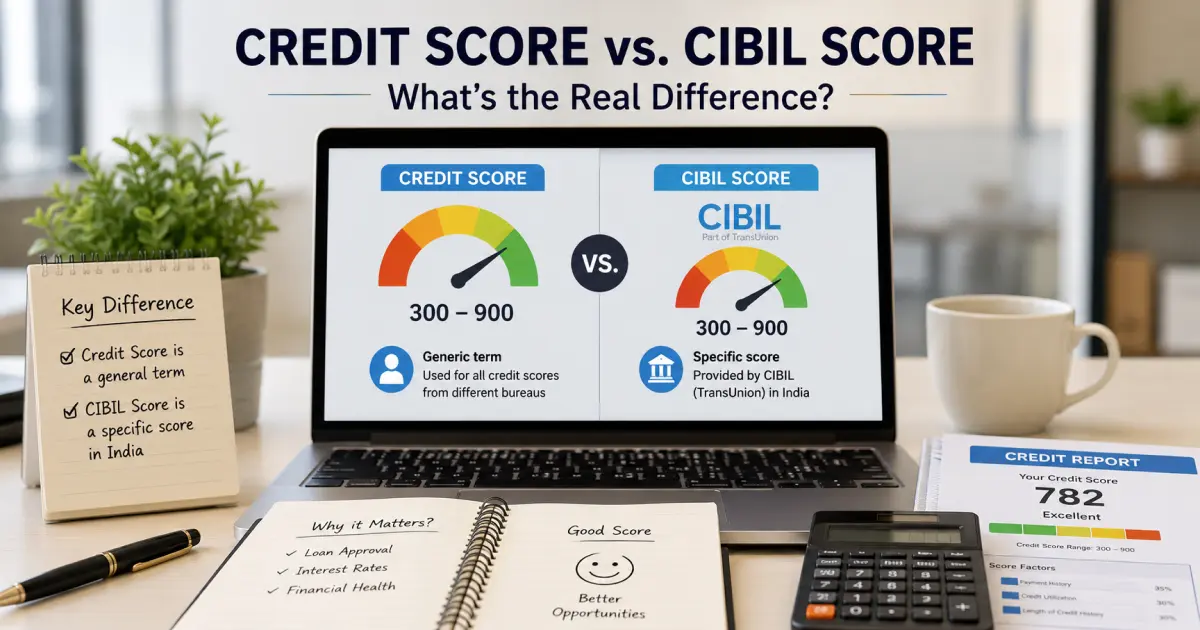 CIBIL vs Credit Score