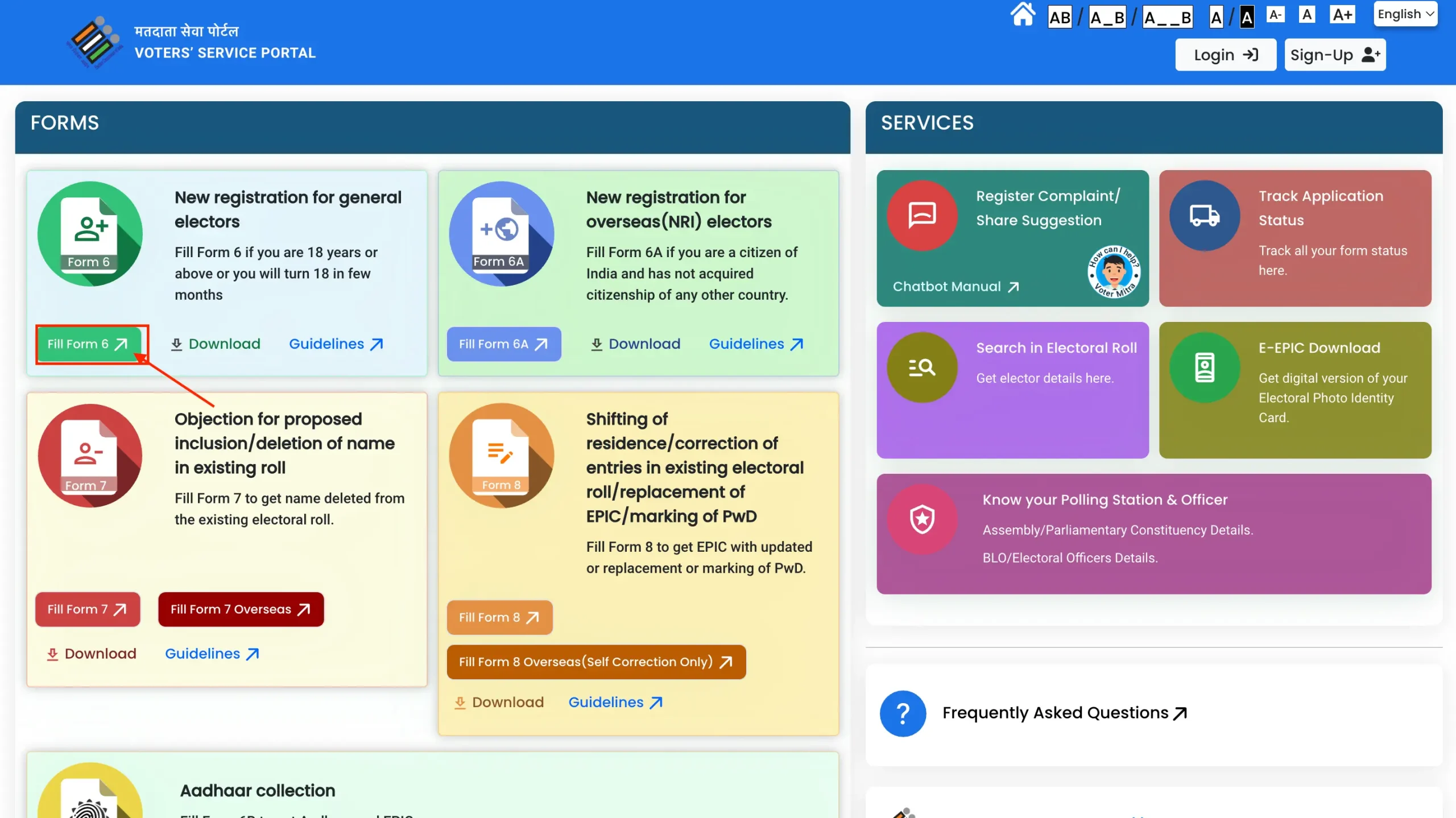Fill Form 6 to Register to Voter