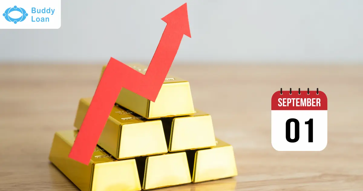 Gold Price goes up INR 880 on 10g