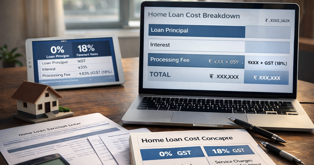 GST on Home Loan