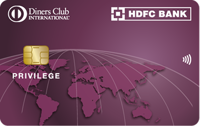 HDFC Diners Club Privilege Card