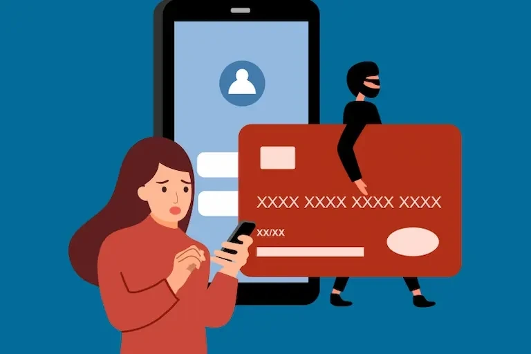  A graphic representation showcasing Impact of fake loan apps information from cybercriminals