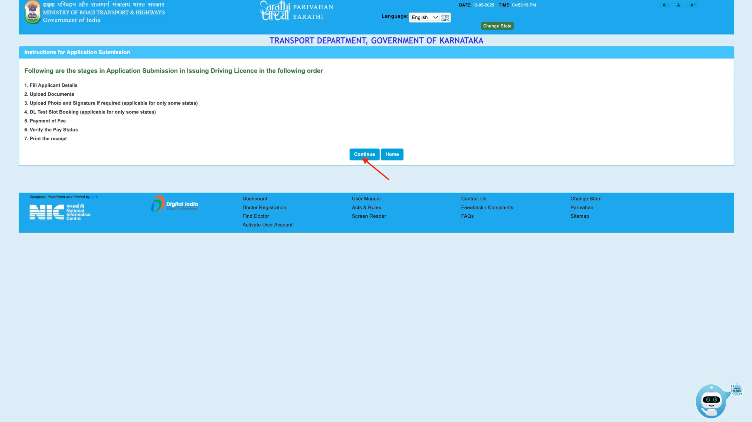 Learner's Licence Apply Requirements