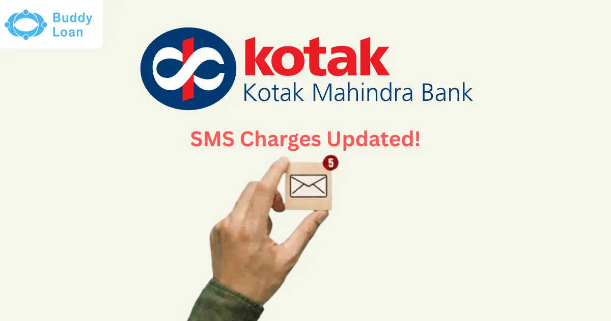Kotak Mahindra Bank SMS Alert Charges Updated