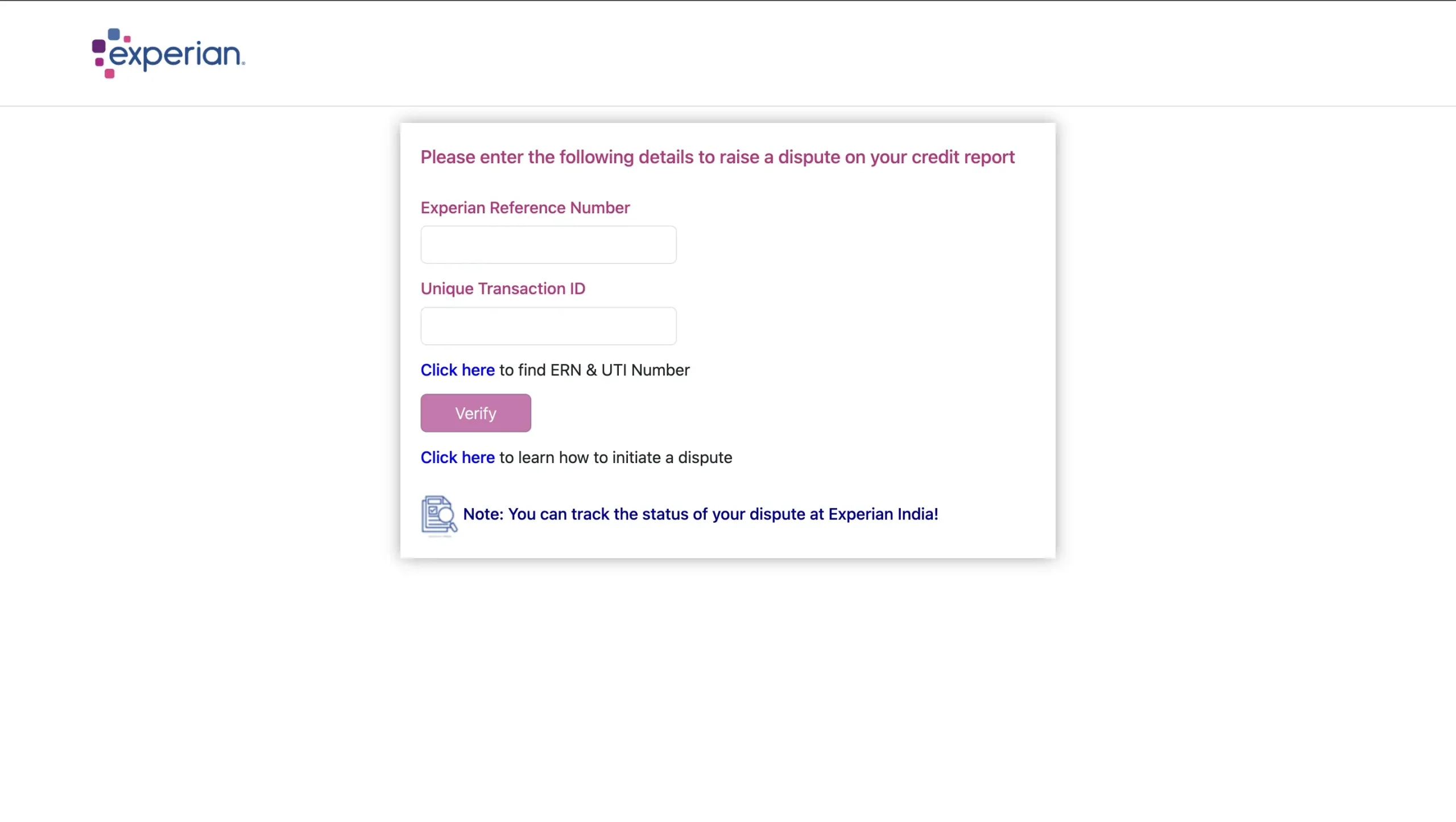 Raise Experian Dispute Customer Care