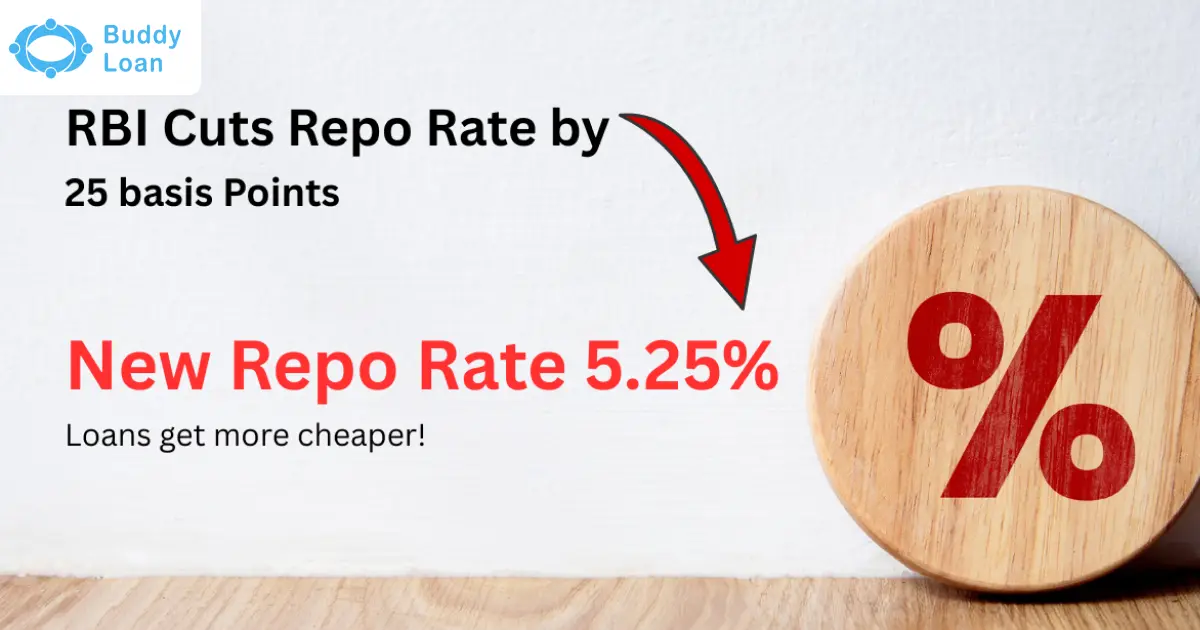 RBI Slashes Repo Rate to 5.25%