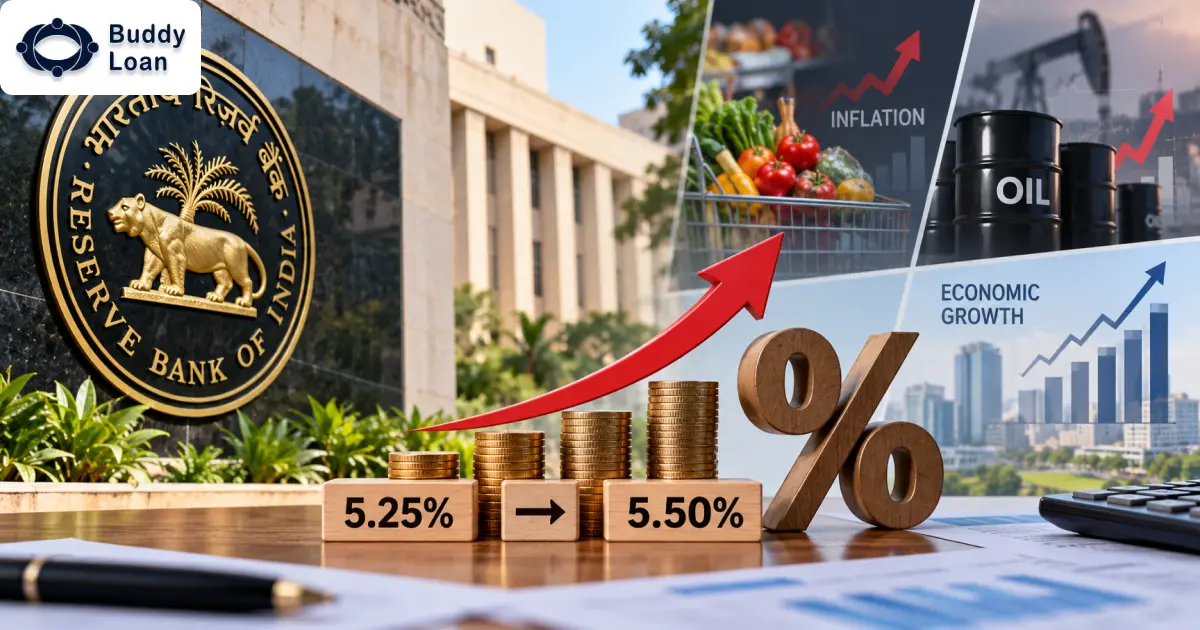 RBI Increases Repo Rate to 5.50%