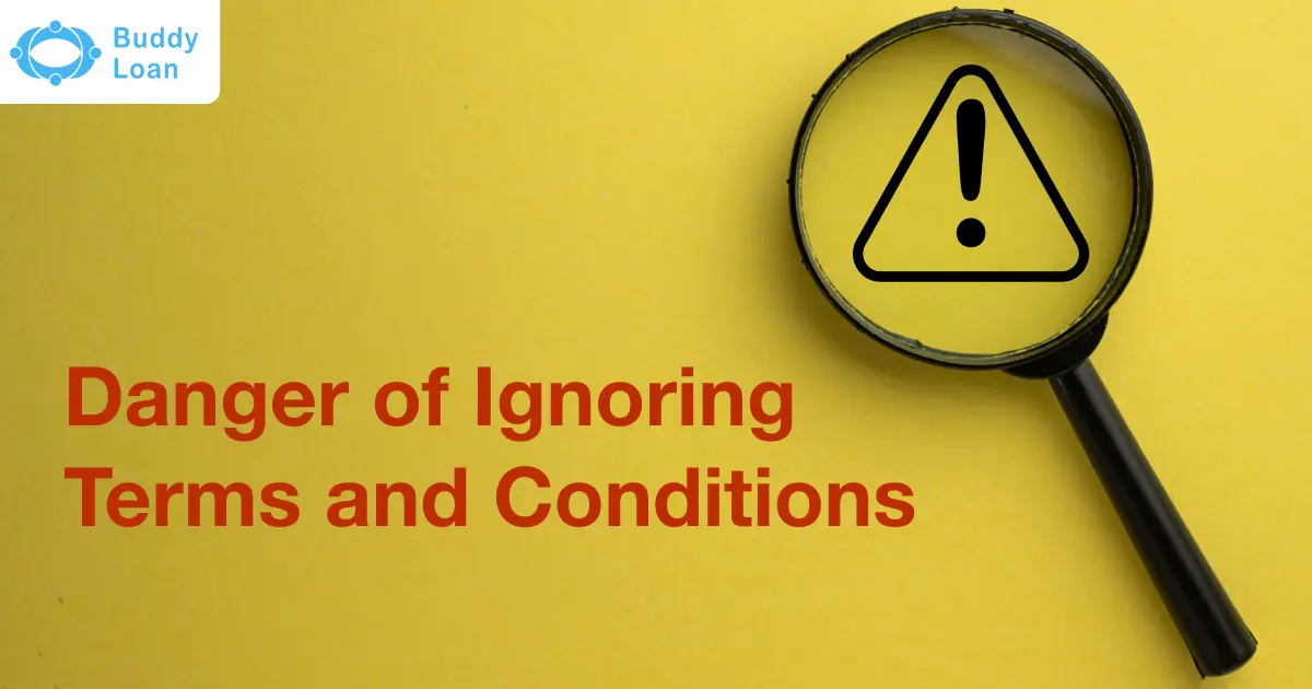 Danger of ignoring top-up loan terms