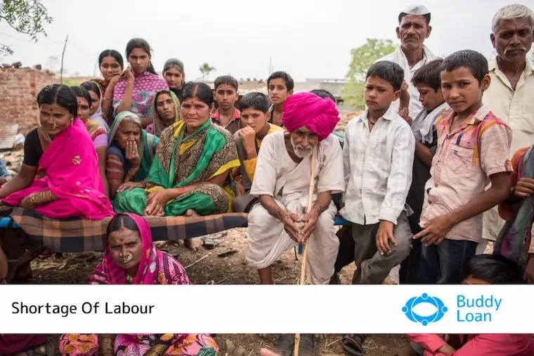 Shortage of labour