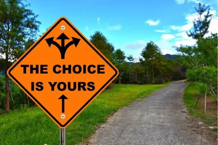 the choice is yours