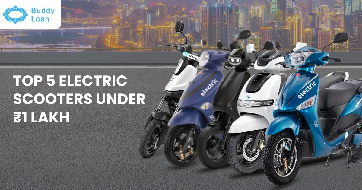 Top 5 Electric Scooters under 1 lakh