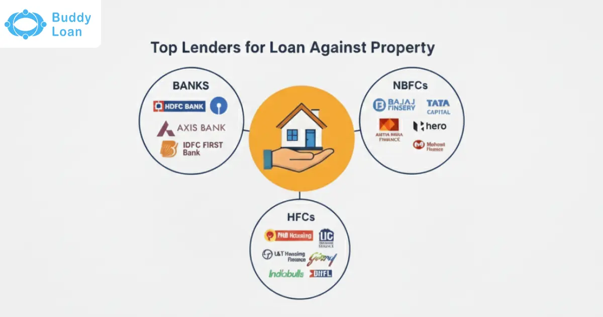 Top Lenders for Loan Against Property in India 2025