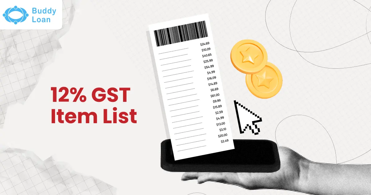 List of Items with 12% GST
