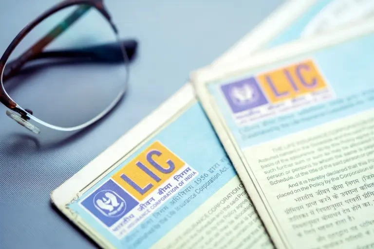 Types of LIC Policies In India two forms placed with a specs represents types of LIC policies in India